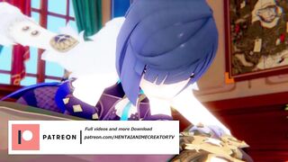 Yelan Genshin Impact 3D HENTAI ShortClips 3