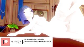 Yelan Genshin Impact 3D HENTAI ShortClips 3