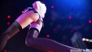 【MMD R-18 SEX DANCE】hot perfect ass sweet intense pleasure lap dance [CREDIT BY] Shinshi_No.52