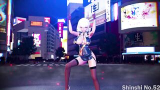 【MMD R-18 SEX DANCE】hot perfect ass sweet intense pleasure lap dance [CREDIT BY] Shinshi_No.52