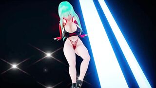 【MMD R-18 SEX DANCE】CHOCOLATE CREAM HAKU AND MIKU hot sweet ass dance [CREDIT BY] Shark100