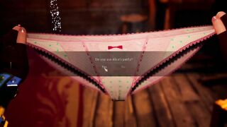 Under The Witch Alpha - older step sister noticed how I jerked off on her panties