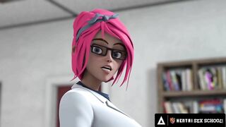 MILF Hentai Teacher Begs For Big Dick Student's Load!