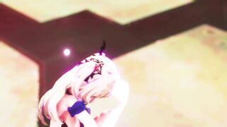 0004 -【R18-MMD】Genshin Impact Fischl 原神菲谢尔 #1