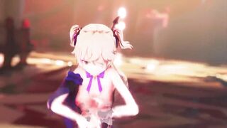 0004 -【R18-MMD】Genshin Impact Fischl 原神菲谢尔 #1