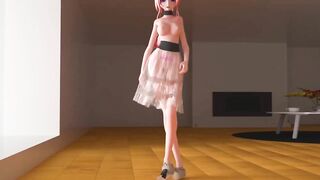 0001 -【R18-MMD】Chocolate Cream MMD strip dance