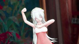 0010 -【R18-MMD】Volcaloid Haku 弱音 #1