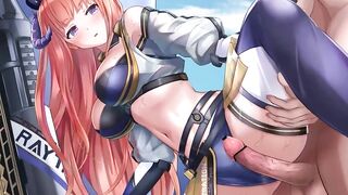 0014 -【R18-2D】Arknight Bagpipe 明日方舟风笛 sex Animation