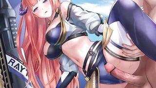 0014 -【R18-2D】Arknight Bagpipe 明日方舟风笛 sex Animation