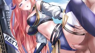 0014 -【R18-2D】Arknight Bagpipe 明日方舟风笛 sex Animation