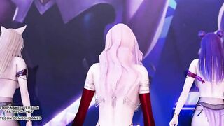 [MMD] HYUNA - Rolldeep Ahri Kaisa Seraphine League of Legends KDA Sexy Kpop Dance 17,842 viewsA