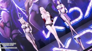 [MMD] HYUNA - Rolldeep Ahri Kaisa Seraphine League of Legends KDA Sexy Kpop Dance 17,842 viewsA