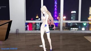 0024 -【R18-MMD】Honkai Impact 3 崩坏3 Durandal 幽兰黛尔 Ghost dance