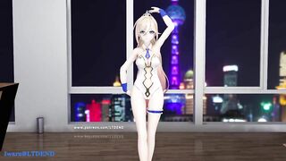 0024 -【R18-MMD】Honkai Impact 3 崩坏3 Durandal 幽兰黛尔 Ghost dance