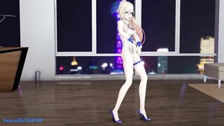 0024 -【R18-MMD】Honkai Impact 3 崩坏3 Durandal 幽兰黛尔 Ghost dance