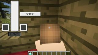 Having Sex with Minecraft Jenny and getting caught