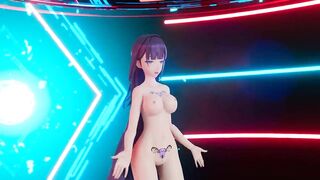 0052 -【R18-MMD】Honkai Impact 3 APHO Raiden Mei 崩坏3 雷电芽衣 #4