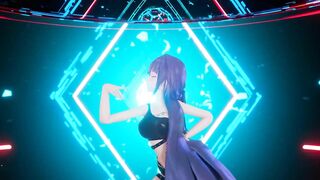 0052 -【R18-MMD】Honkai Impact 3 APHO Raiden Mei 崩坏3 雷电芽衣 #4