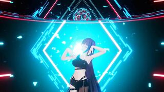 0052 -【R18-MMD】Honkai Impact 3 APHO Raiden Mei 崩坏3 雷电芽衣 #4