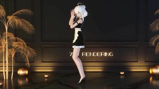 0073 -【R18-MMD】77T - Maid Haku - Everglow Adios