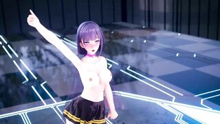 0117 -【R18-MMD】Honkai Impact 3 APHO Raiden Mei 崩坏3 雷电芽衣 - Thumbs up