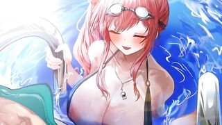 0104 -【R18-2D】Azur Lane 碧蓝航线 Zara 扎拉 Sex animation