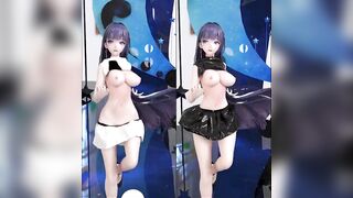 0078 -【R18-MMD】Honkai Impact 3 APHO Raiden Mei 崩坏3 雷电芽衣 - Lilac