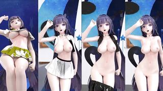 0078 -【R18-MMD】Honkai Impact 3 APHO Raiden Mei 崩坏3 雷电芽衣 - Lilac