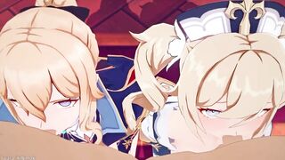 0105 -【R18-MMD】永夜MZK- Genshin Impact 原神 segs on all female characters