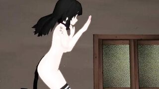 【MMD】Kaat - Looking over here Baby【R-18】