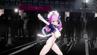 0149 -【R18-MMD】Mister Pink - Hololive Auqa - Still waiting