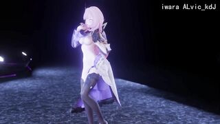 0165 -【R18-MMD】Honkai Impact 3 崩坏3 Elysia 爱莉希雅 - Excuse me