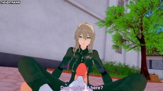 Hentai POV Feet Violet Evergarden