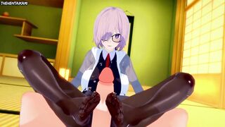 Hentai Feet POV Mash Kyrielight Fate/Grand Order Shielder