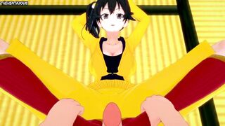 Hentai POV Feet Karen Araragi Bakemonogatari