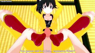 Hentai POV Feet Karen Araragi Bakemonogatari