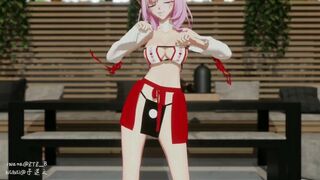 0218 -【R18-MMD】Honkai Impact 3 崩坏3 Elysia 爱莉希雅 - 热爱105°C的你