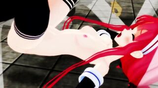 【SEX-MMD】Lets play with Efu-chan!【R-18】