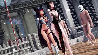 0248 -【R18-MMD】Kawaii strike- kangxi emperror + Ramesses II - 极乐净土