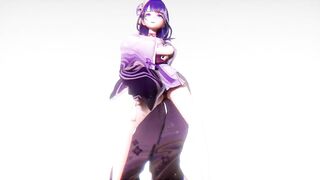 0233 -【R18-MMD】Genshin Impact 原神 Raiden Shogun 雷电将军 - Abracadabra