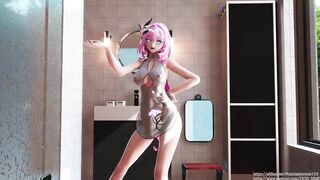 0224 -【R18-MMD】Honkai Impact 3 崩坏3 Elysia 爱莉希雅 - Genie