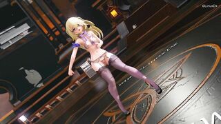 0343 -【R18-MMD】Genshin Impact 原神 Fischl 菲谢尔 - Genie