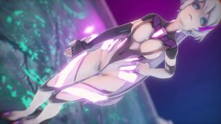 0377 -【R18-MMD】 Honkai Impact 3rd 崩坏三Kiana Kaslana 超清凉机甲琪亚娜