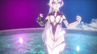 0377 -【R18-MMD】 Honkai Impact 3rd 崩坏三Kiana Kaslana 超清凉机甲琪亚娜