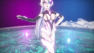 0377 -【R18-MMD】 Honkai Impact 3rd 崩坏三Kiana Kaslana 超清凉机甲琪亚娜