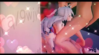 0336 -【R18-MMD】Honkai Impact 3rd 崩坏三APHO Bronya - Lupin