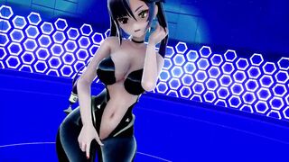 0323 -【R18-MMD】Genshin Impact 原神莫娜 Mona - excuse me