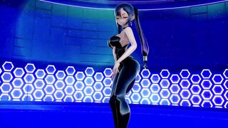 0323 -【R18-MMD】Genshin Impact 原神莫娜 Mona - excuse me