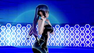 0323 -【R18-MMD】Genshin Impact 原神莫娜 Mona - excuse me