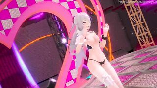 0287 -【R18-MMD】AKT - Honkai Impact 3 崩坏3 Bronnie hoxxor bunny - Luvoratorrry!